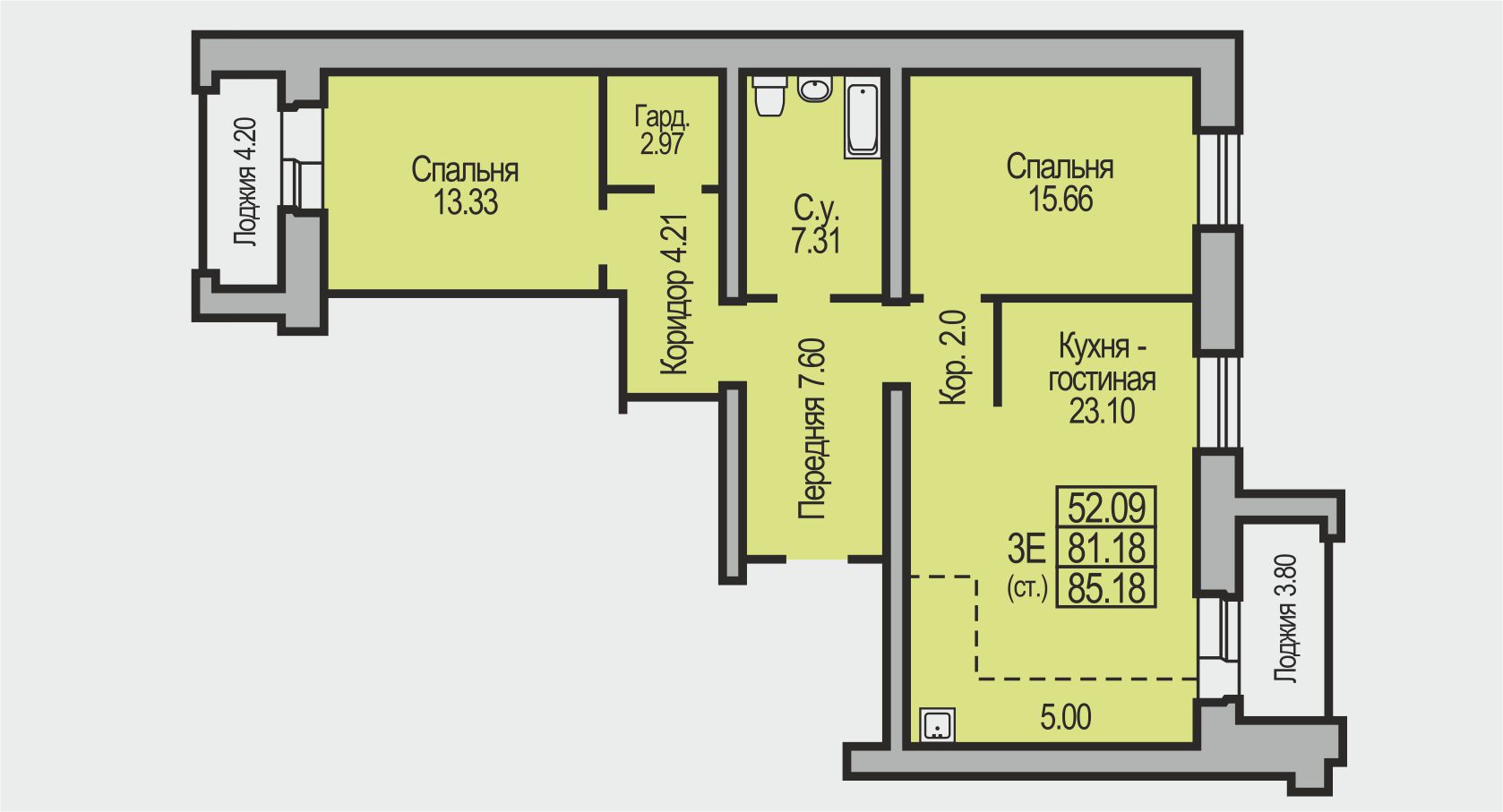 3 ком студия 85,18 (2-9) мкр. Поэзия д.12 "А.А.Фет" 3 ком студия 85,18 (2-9) мкр. Поэзия д.12 "А.А.Фет"